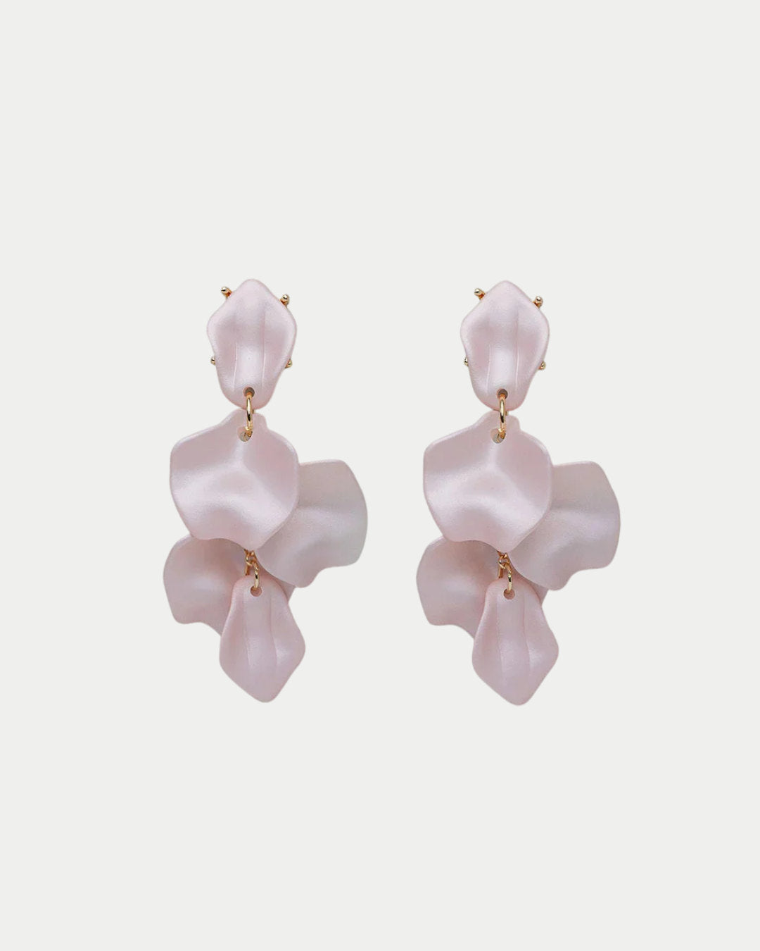 Leaf Earrings Pearl