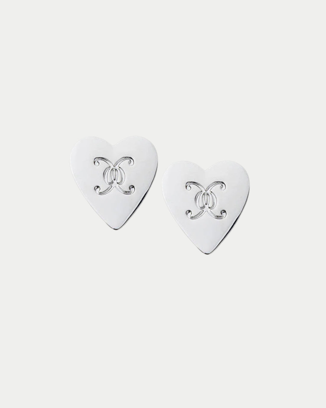 Heart Logo Bold Stud