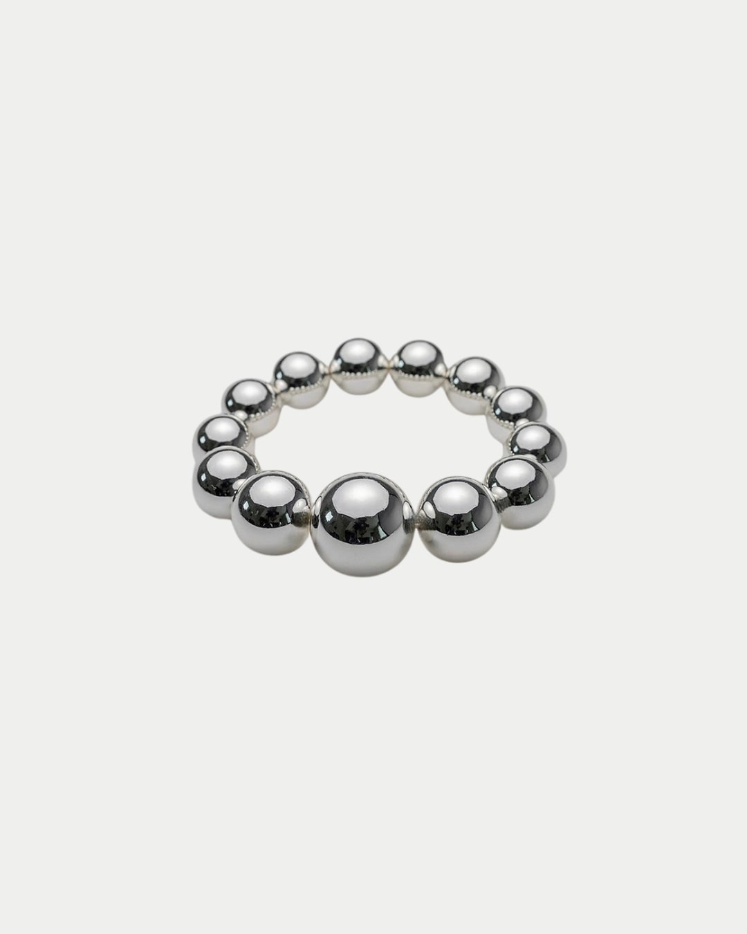 Big Bead Bracelet Elastic