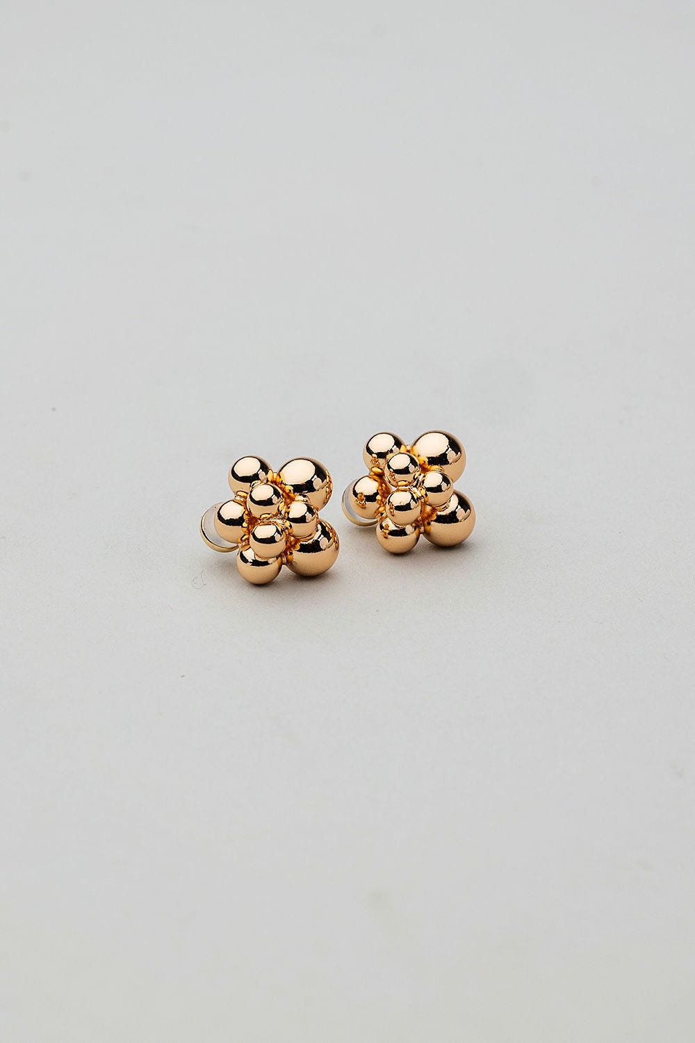 Bead Multi Studs Gold