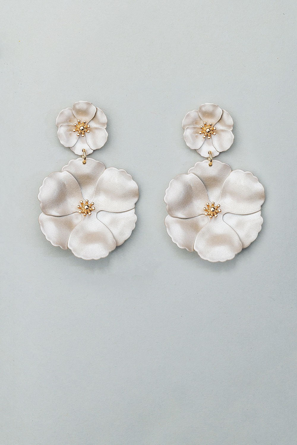 Flower Twin Earrings