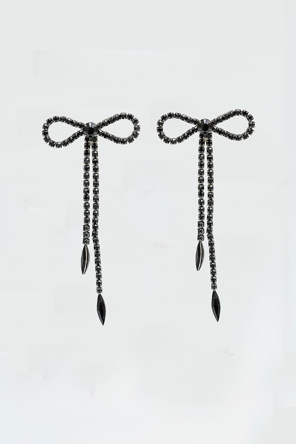 Strass Bow Earrings