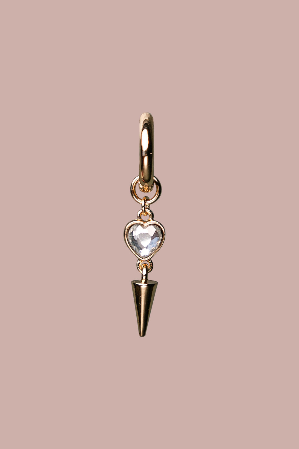 Heart Drop Earring