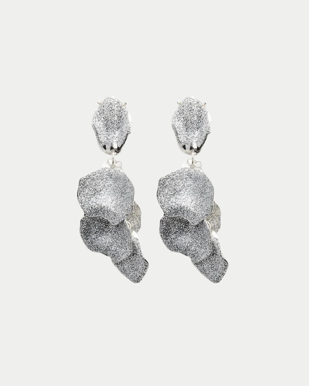 Leaf Earrings Glitter