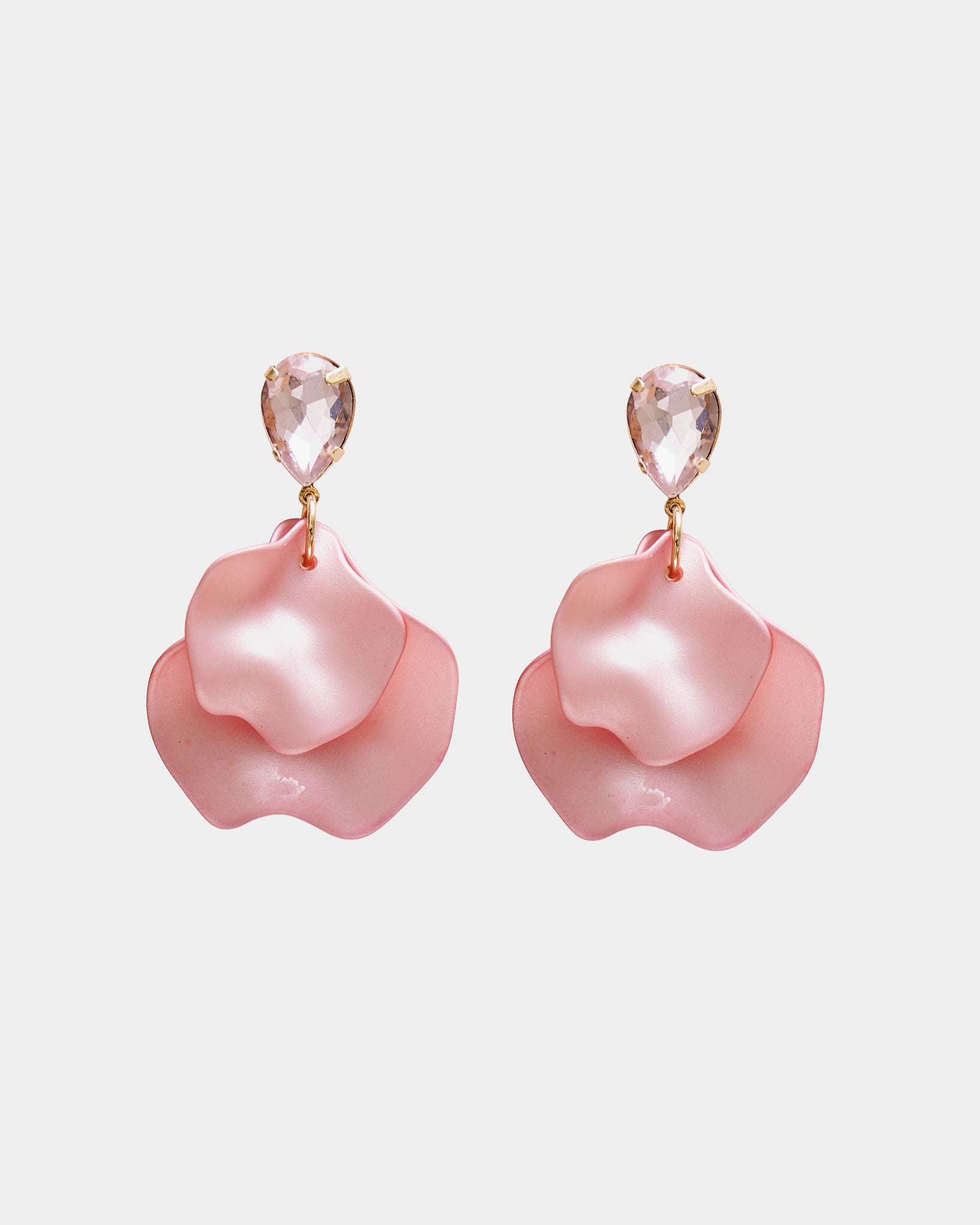 Leaf Earrings Cz