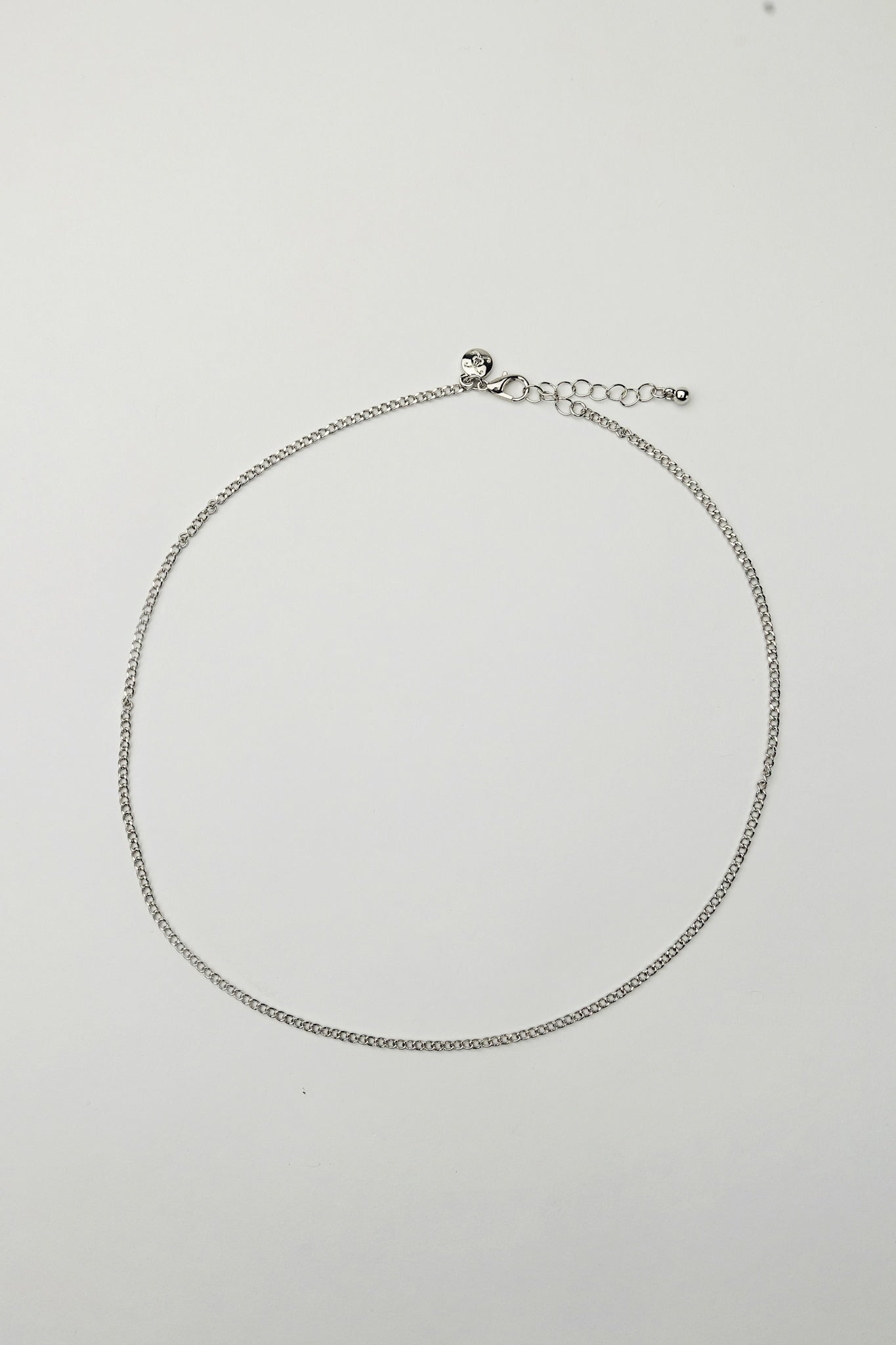 Plain Necklace Silver