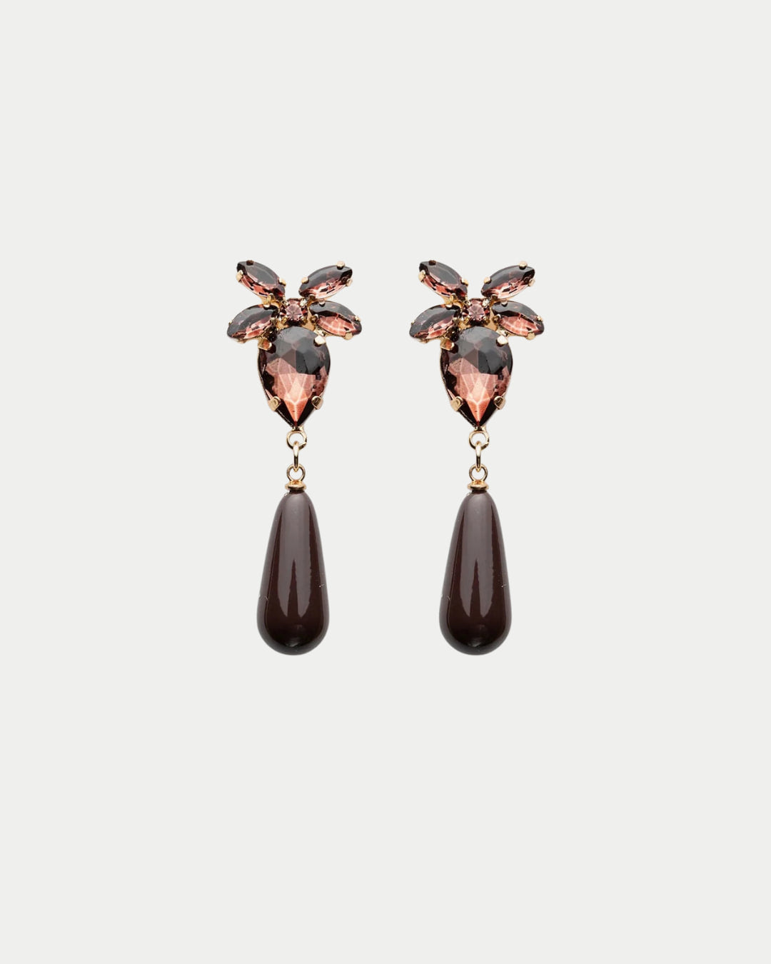 Stone Drop Earrings
