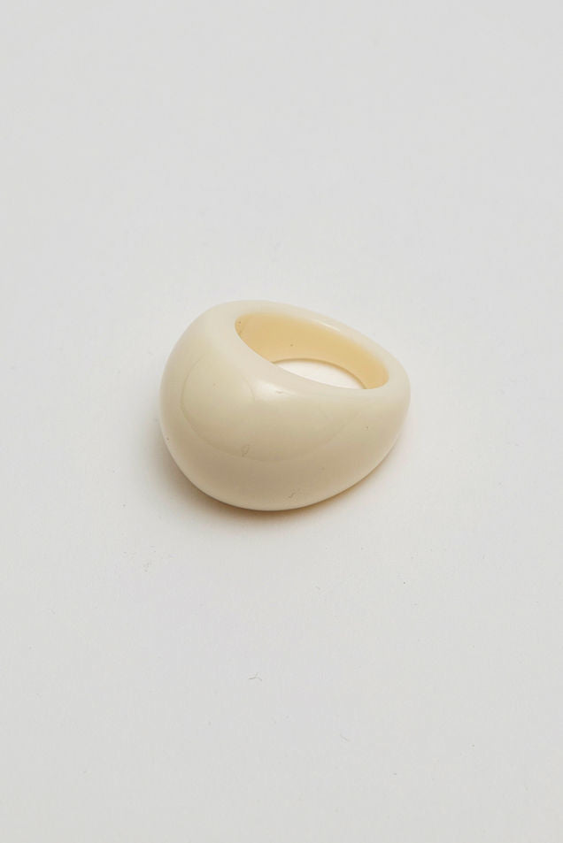 Beige Creme Ring