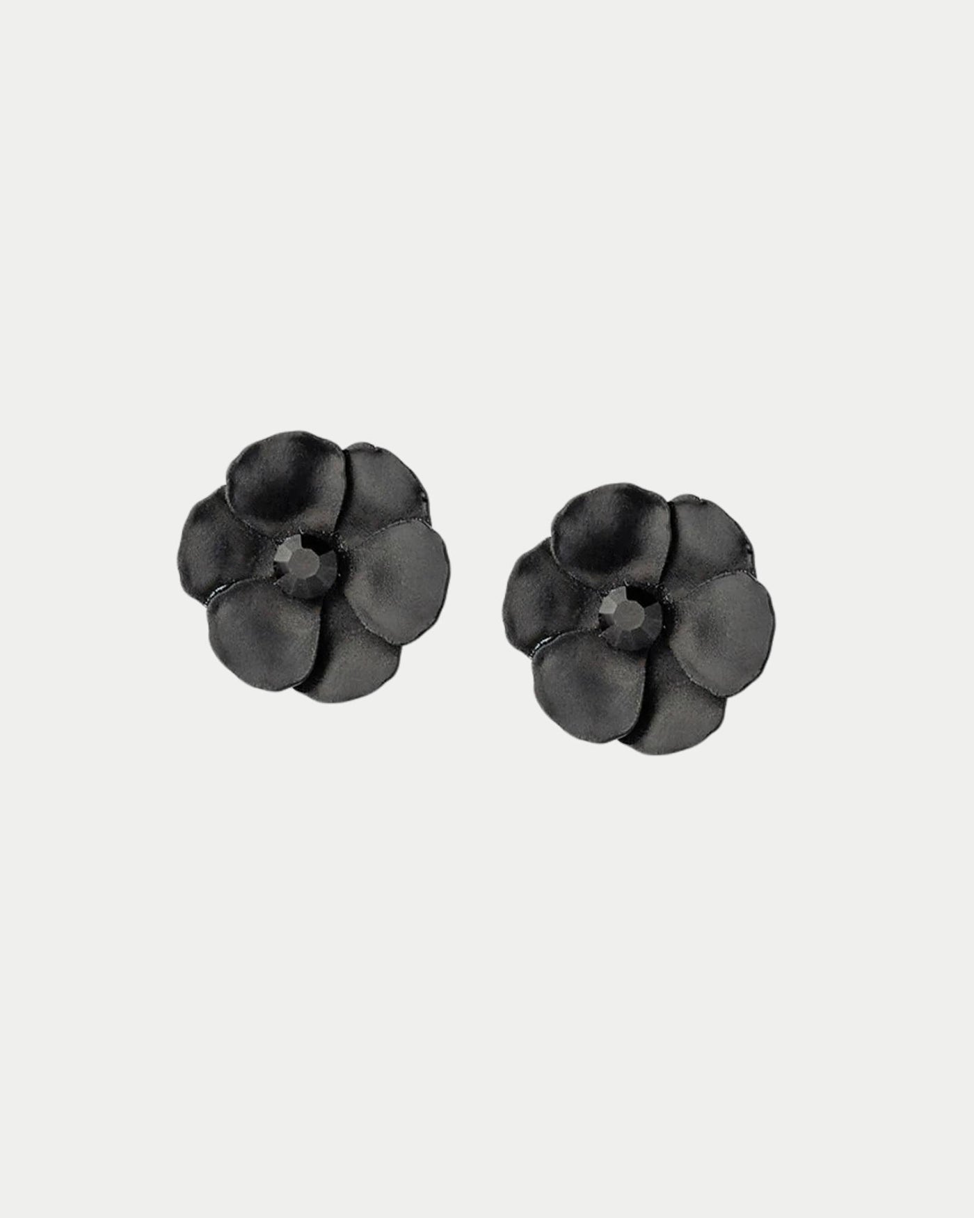 Flower Small Earrings Cz