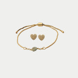 Crystal Heart Set