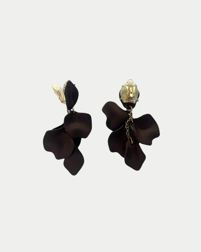 Leaf Clip on Earrings