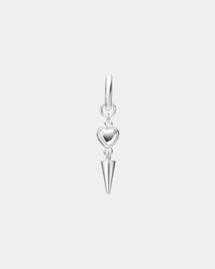 Heart Drop Earring