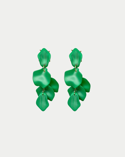Leaf Clip on Earrings