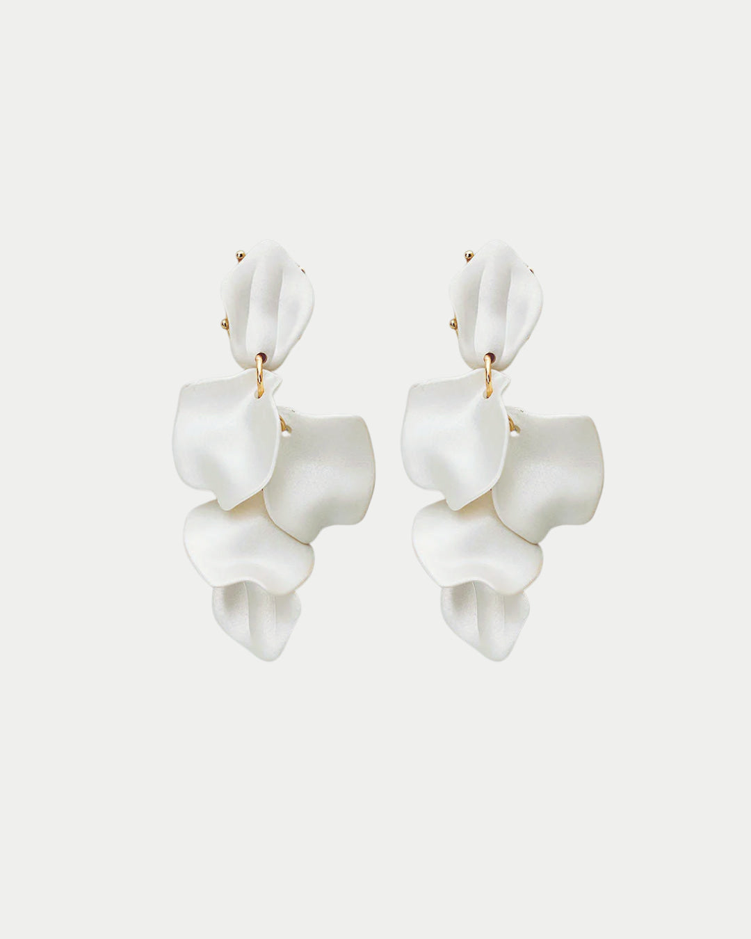 Leaf Earrings Pearl