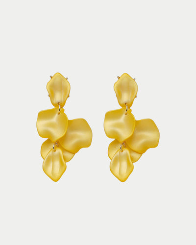 Leaf Earrings Pearl