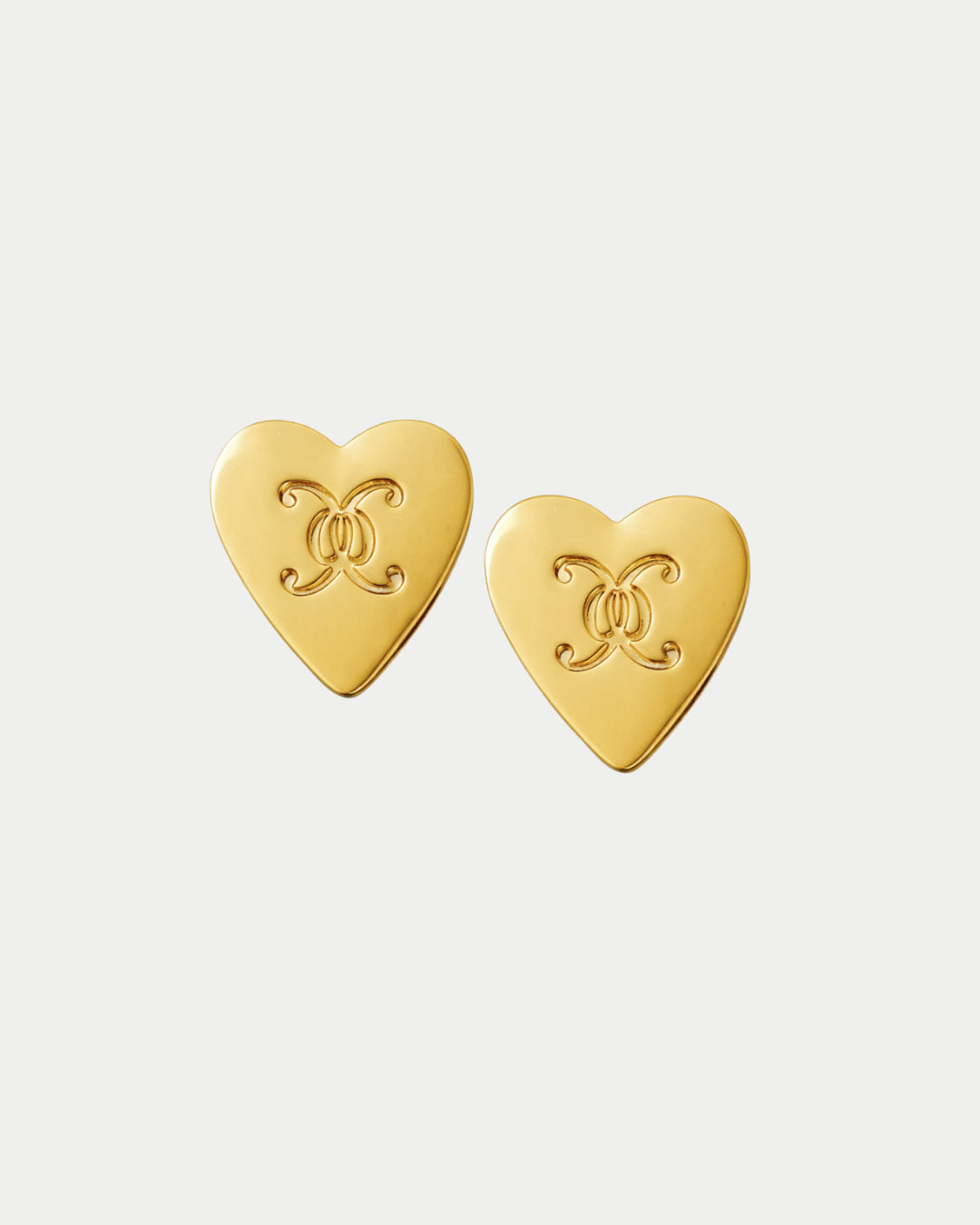 Heart Logo Bold Stud