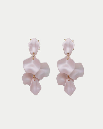 Leaf Earrings Pearl