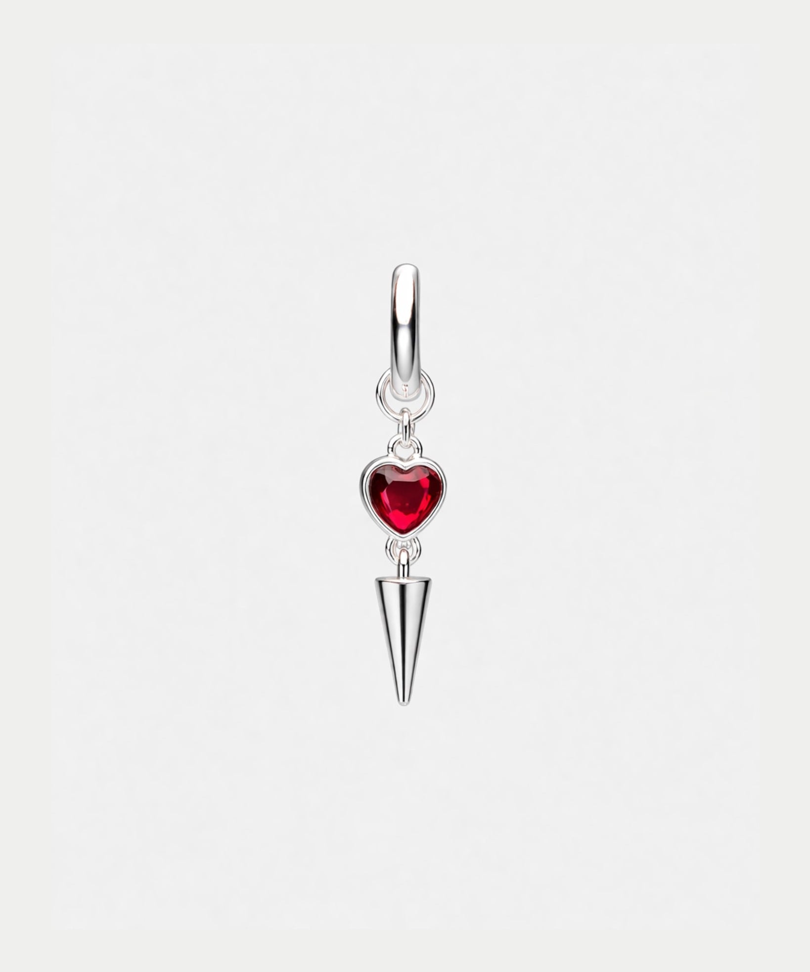 Heart Drop Earring