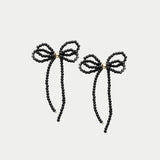 Pearl Bow Earrings