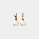 Amelie pearl hoops