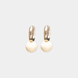 Amelie pearl hoops