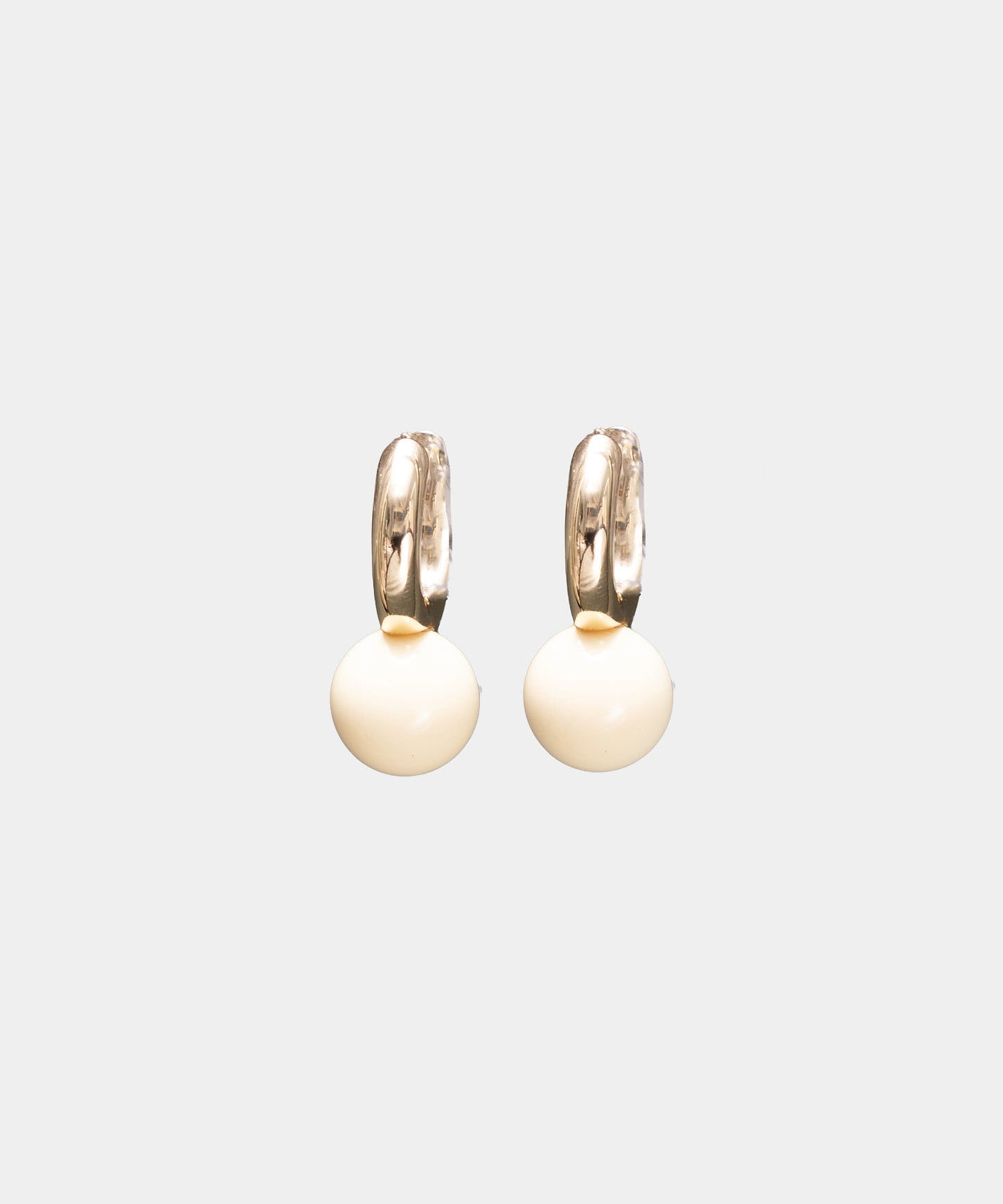 Amelie pearl hoops