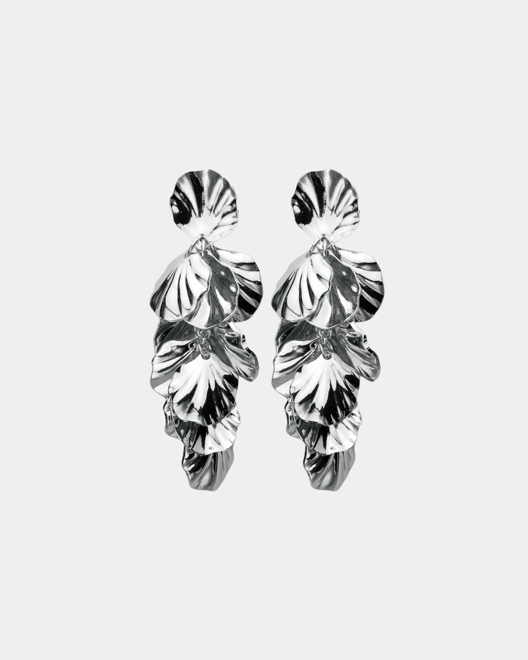 Shell Leaf Earrings