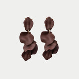 Leaf Clip on Earrings