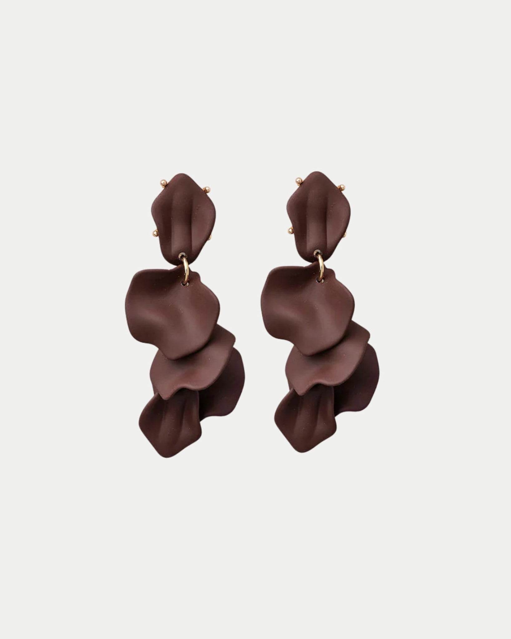 Leaf Clip on Earrings