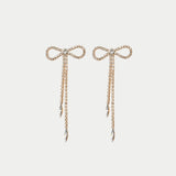 Strass Bow Earrings
