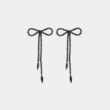 Strass Bow Earrings