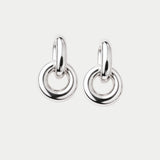 Silver Knot Earrings