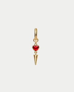Heart Drop Earring