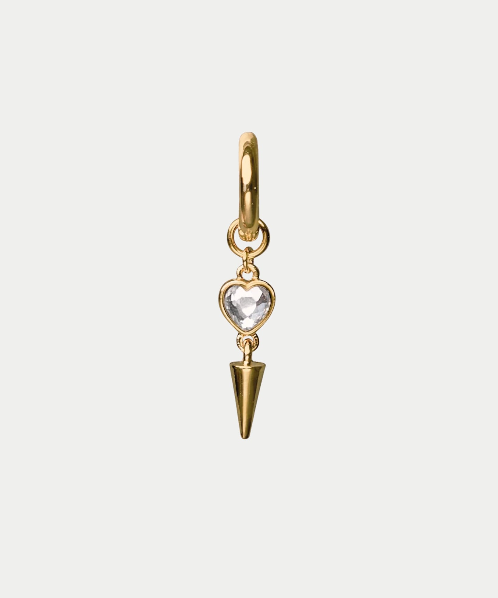 Heart Drop Earring