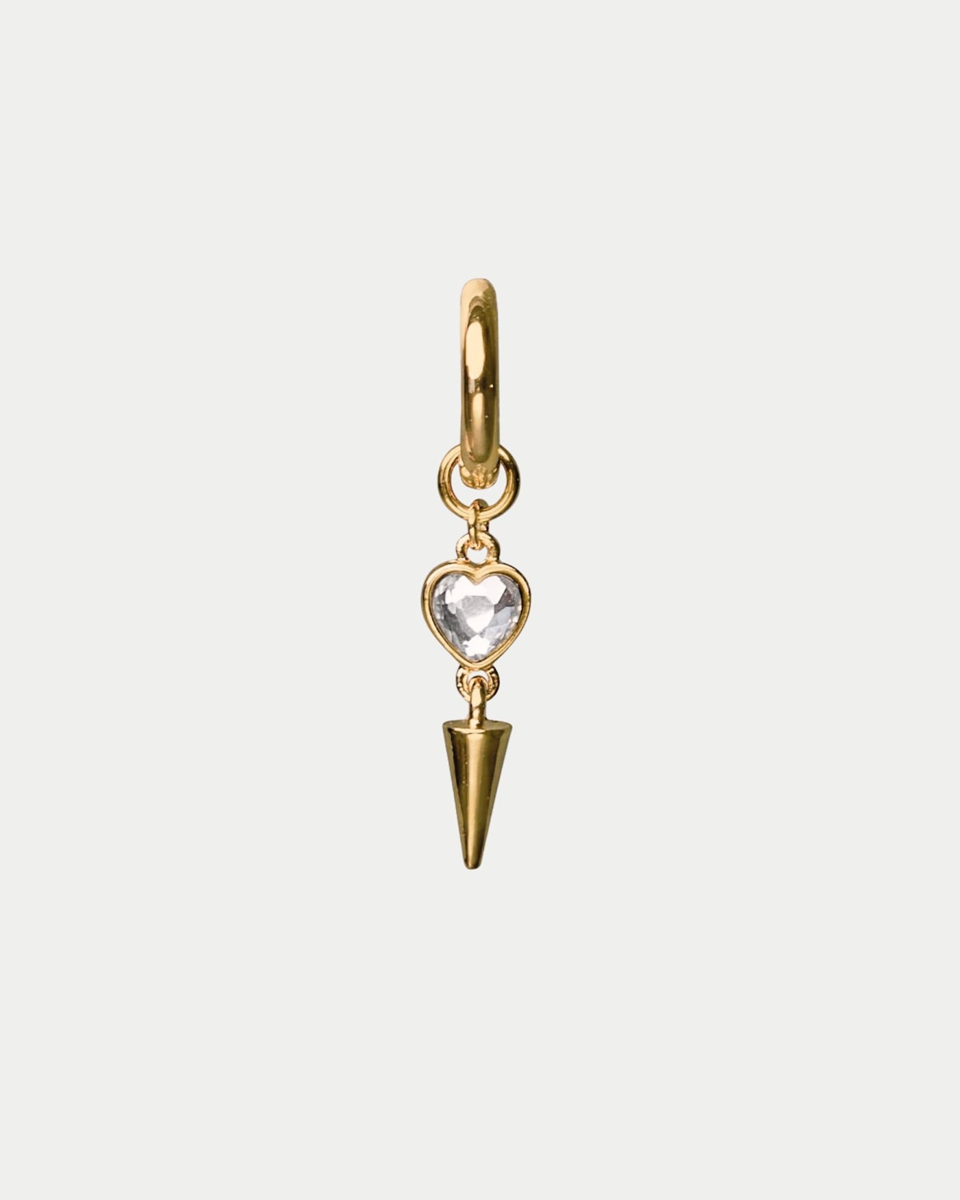 Heart Drop Earring