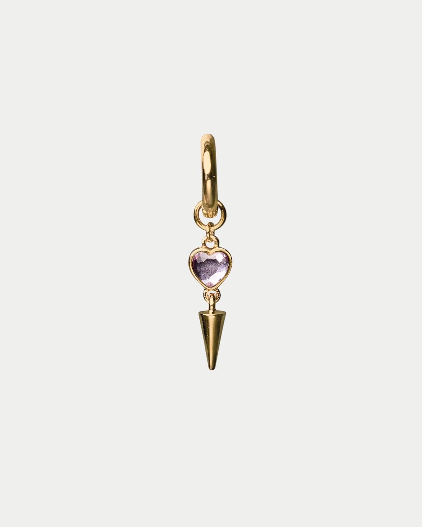 Heart Drop Earring