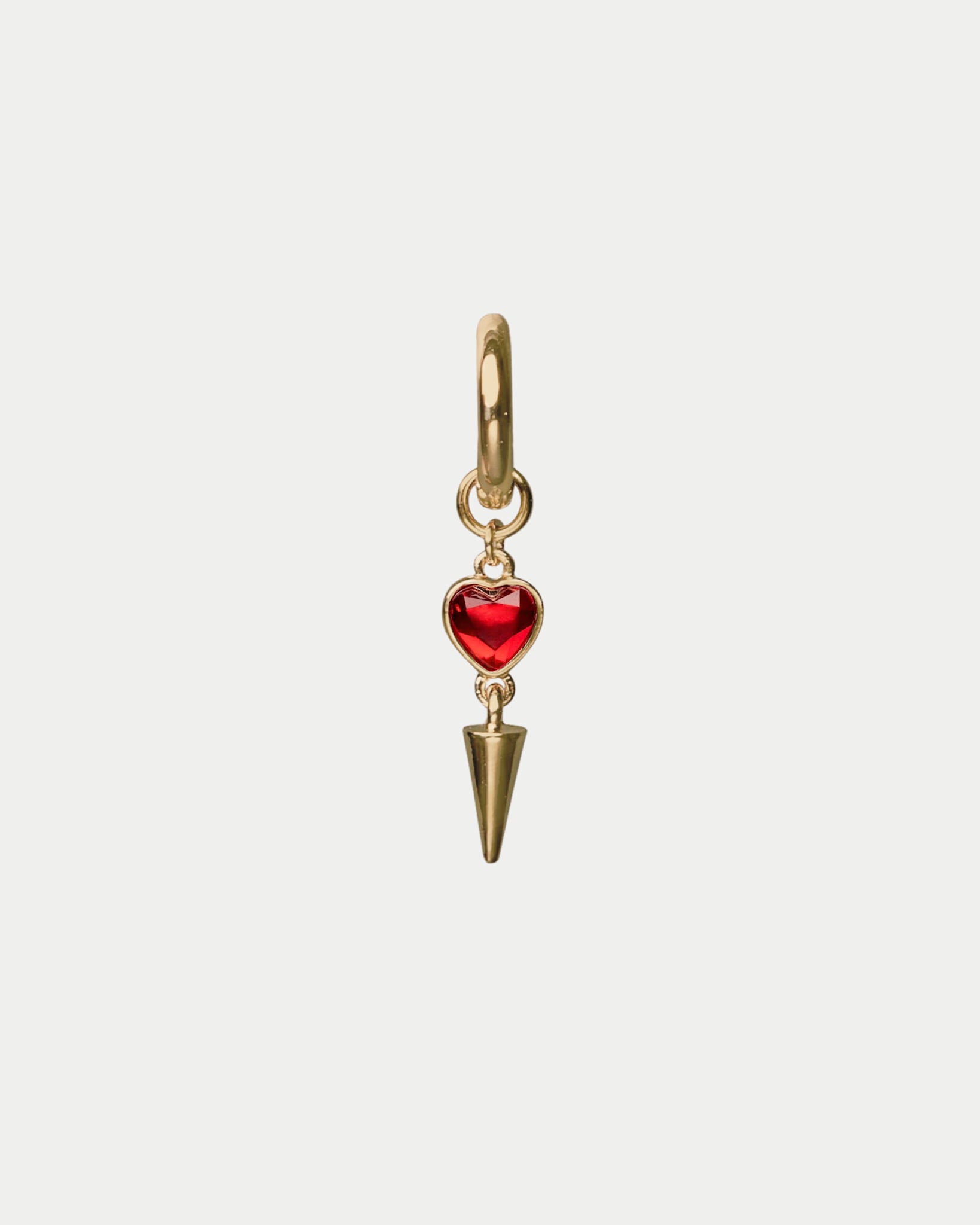 Heart Drop Earring