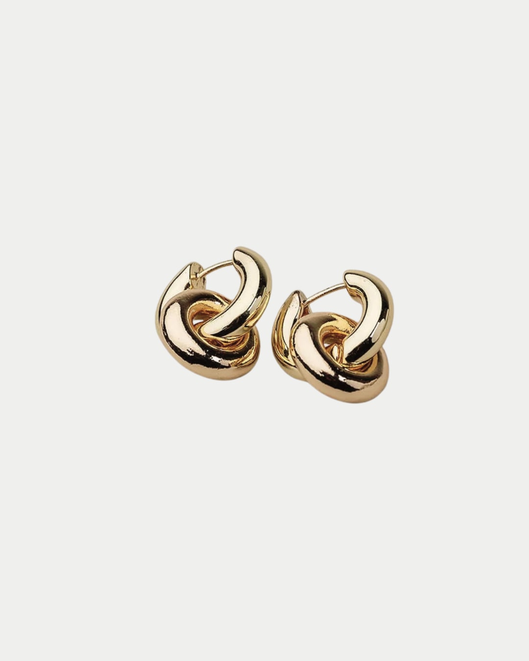 Gold Knot Earrings