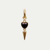 Heart Drop Earring Big