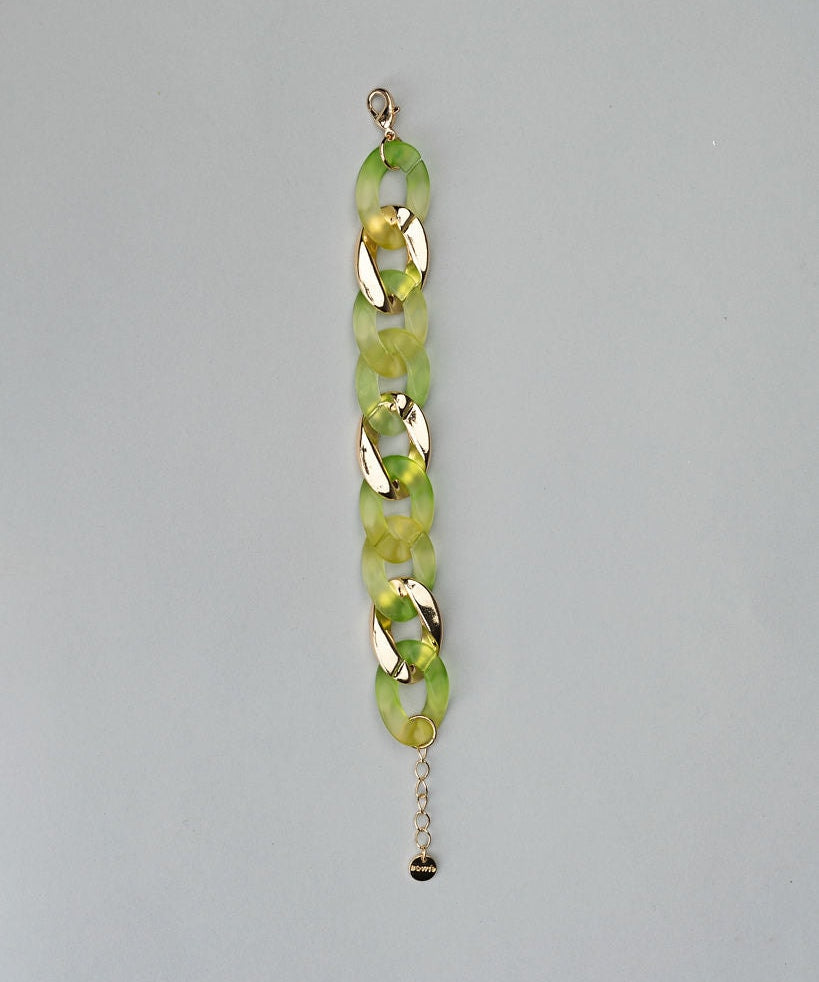 Big Chain Bracelet w Gold