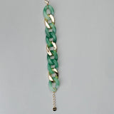 Big Chain Bracelet w Gold