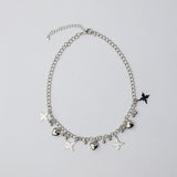 Charm Necklace Silver