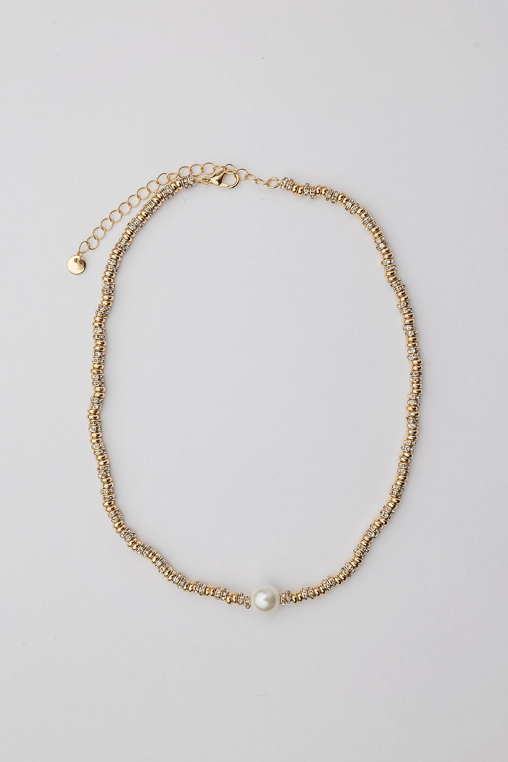 Glow Short Necklace Gold