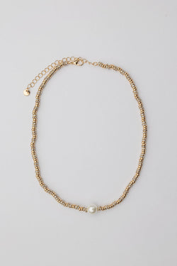 Glow Short Necklace Gold