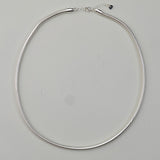 Sahara Snake Necklace Silver