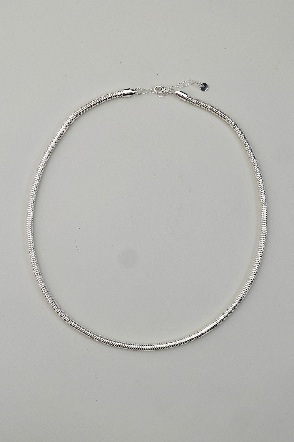 Sahara Snake Necklace Silver