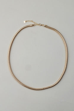 Sahara Snake Necklace Gold