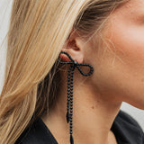 Strass Bow Earrings