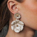 Flower Twin Earrings