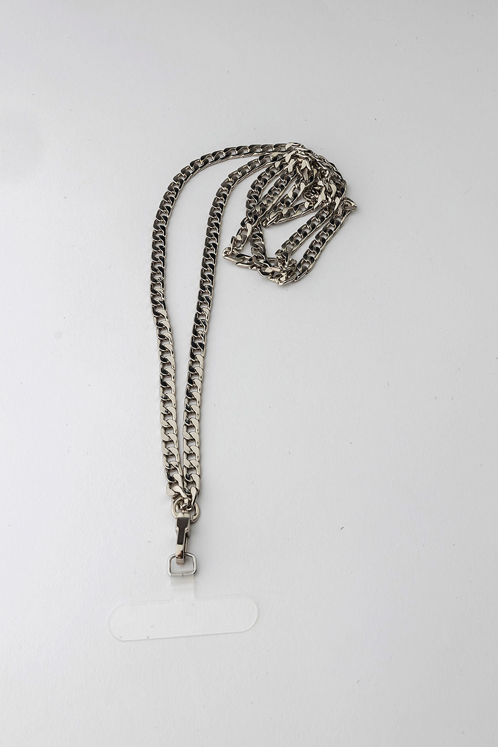 Chain Phone Strap  Silver